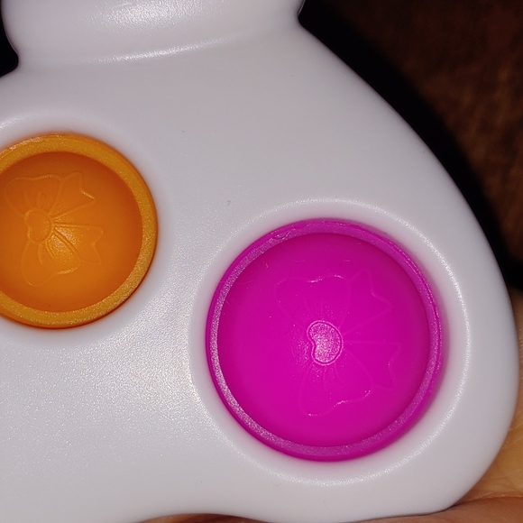 Fidget pop it - bright butterfly with bows - Picture 3 of 3